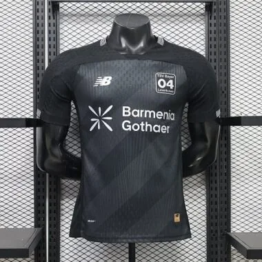 Bayer Leverkusen 2026/27 Black Third Player Version Jersey