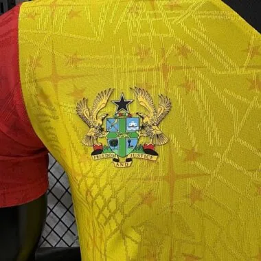 25-26 Ghana Yellow Special Edition Kit Player Version Soccer T-Shirt AAAAJersey Supply Yupoo