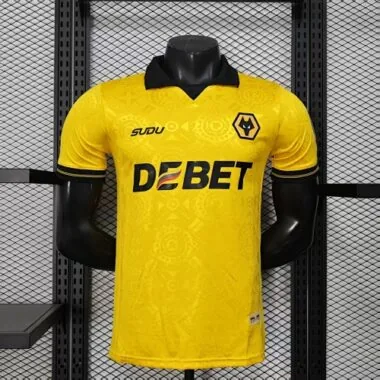 25-26 Wolves Home Kit Player Version Shirt Joy AAAAJersey Supply Yupoo