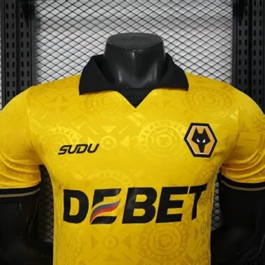 25-26 Wolves Home Kit Player Version Shirt Joy AAAAJersey Supply Yupoo