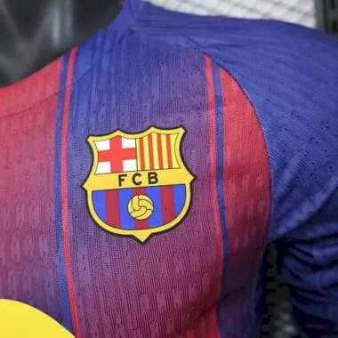 25-26 Barcelona Home Long Sleeves Kit Player Version Shirt AAAAJersey Supply Yupoo