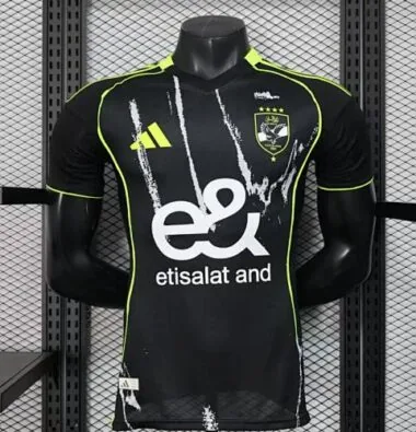 25-26 Al Ahly Away Kit Player Version Football T-Shirt Soccer AAAAJersey Yupoo
