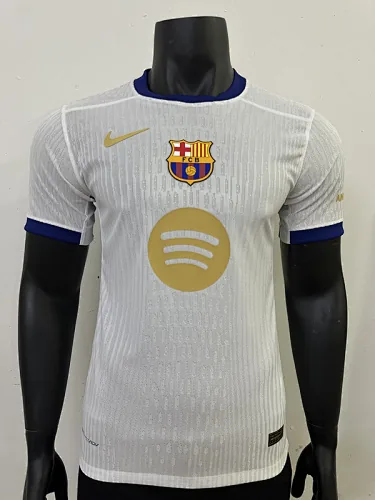 24-25 Barcelona White Kit Special Edition Player Version Soccer AAAAJersey Yupoo