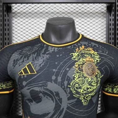 24-25 Real Madrid Green Dragon Special Edition Player Version Football AAAAJersey