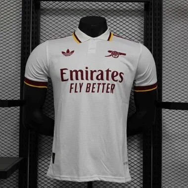 24-25 Arsenal White Kit Special Edition Player Version Football AAAAJersey