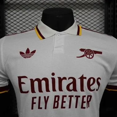 24-25 Arsenal White Kit Special Edition Player Version Football AAAAJersey