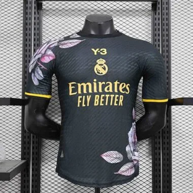 24-25 Real Madrid Y3 Flower Special Edition Player Version Shirt AAAAJersey Supplier Yupoo