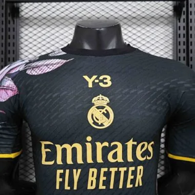 24-25 Real Madrid Y3 Flower Special Edition Player Version Shirt AAAAJersey Supplier Yupoo