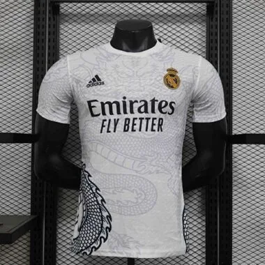 24-25 Real Madrid White Dragon Special Edition Player Version Shirt AAAAJersey Yupoo