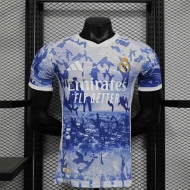 24-25 Real Madrid Blue City Special Edition Player Version Shirt Sport AAAAJersey Yupoo