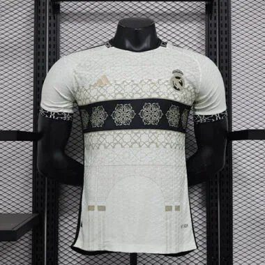 24-25 Real Madrid Special Edition White Mandala Player Version Shirt Sport AAAAJersey Yupoo