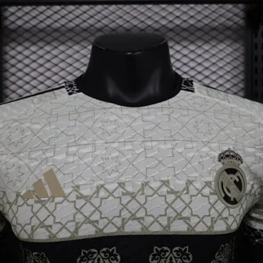 24-25 Real Madrid Special Edition White Mandala Player Version Shirt Sport AAAAJersey Yupoo