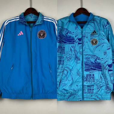 Inter Miami 2023/24 Blue Reversible Windbreaker