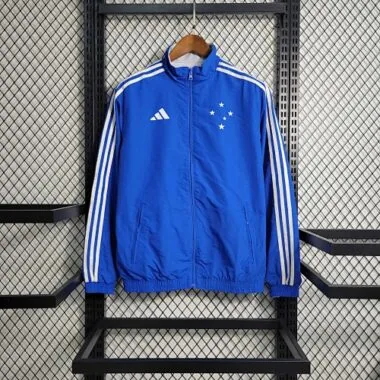 Cruzeiro Blue Reversible Windbreaker