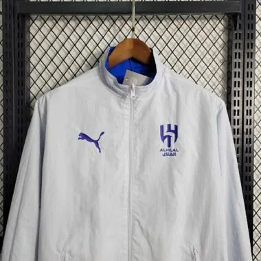 Al-Hilal Saudi White Reversible Windbreaker