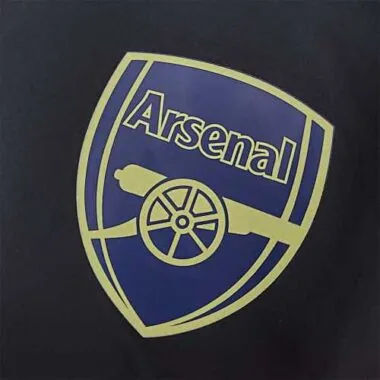 Arsenal 2022/23 Black Blue Windbreaker