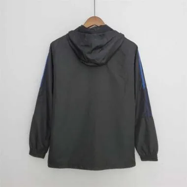 Arsenal 2022/23 Black Blue Windbreaker