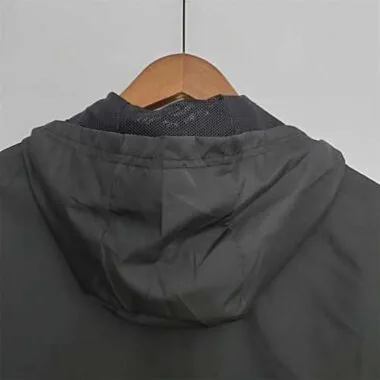 Arsenal 2022/23 Black Blue Windbreaker
