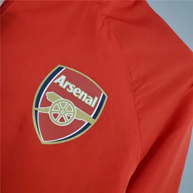 Arsenal 2020/21 Red White Stripe Windbreaker