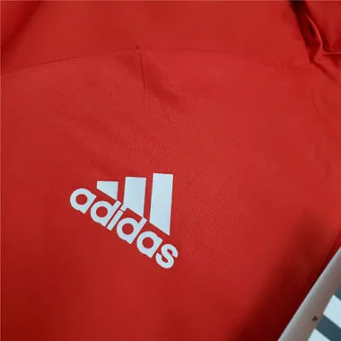 Arsenal 2020/21 Red White Stripe Windbreaker