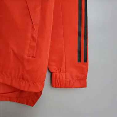 Arsenal 2020/21 Red White Stripe Windbreaker