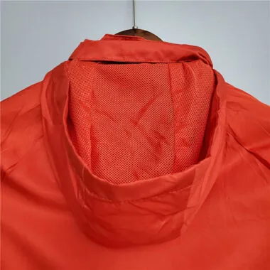 Arsenal 2020/21 Red White Stripe Windbreaker