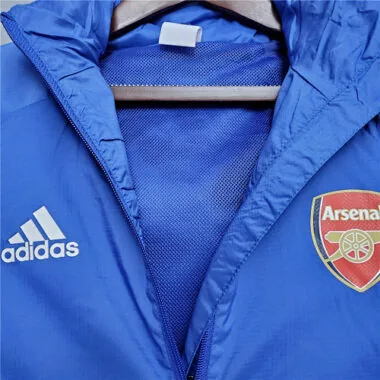Arsenal 2020/21 Blue Windbreaker