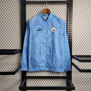 Manchester City 2023/24 Light Blue Windbreaker