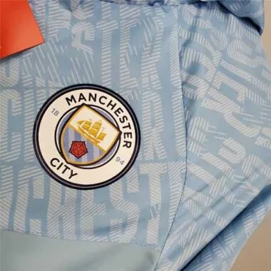 Manchester City 2021/22 Light Blue Windbreaker