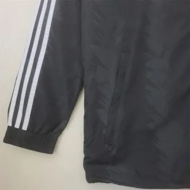 Manchester United 2022/23 Black White Windbreaker
