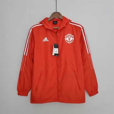 Manchester United 2022/23 Red Windbreaker