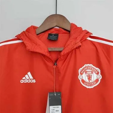 Manchester United 2022/23 Red Windbreaker