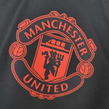 Manchester United 2022/23 Black Blue Block Windbreaker