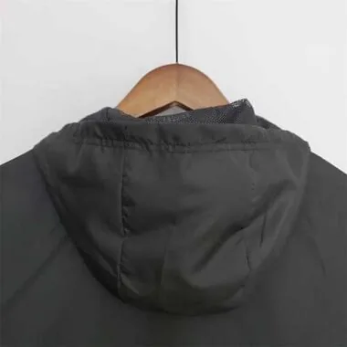 Manchester United 2022/23 Black Blue Block Windbreaker