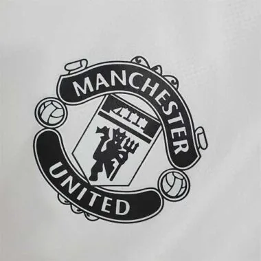 Manchester United 2021/22 White Black Windbreaker