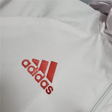 Manchester United 2020/21 White Black Red Trim Windbreaker