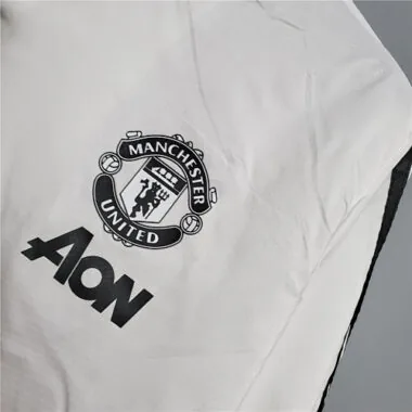 Manchester United 2020/21 White Black Windbreaker