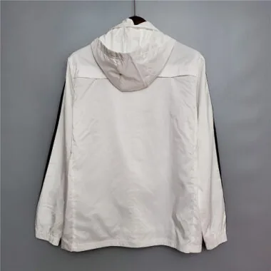 Manchester United 2020/21 White Black Windbreaker