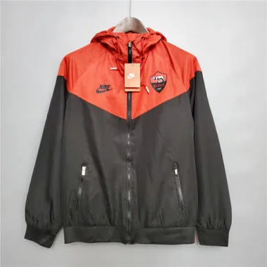 Roma 2020/21 Black Red Windbreaker