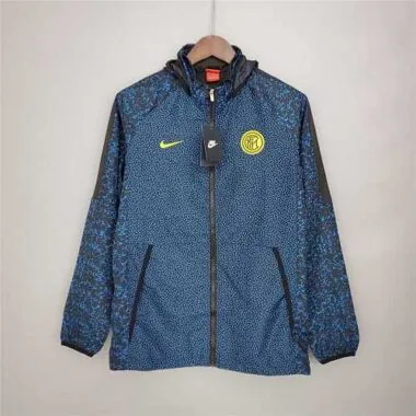 Inter Milan 2021/22 Blue Camouflage Windbreaker