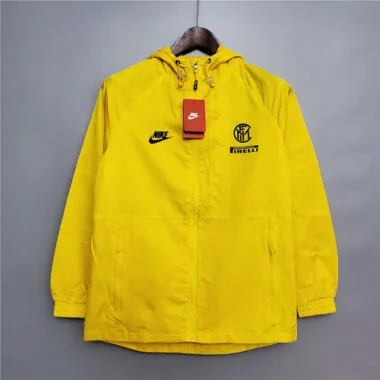 Inter Milan 2020/21 Yellow Windbreaker