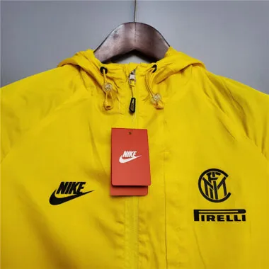 Inter Milan 2020/21 Yellow Windbreaker
