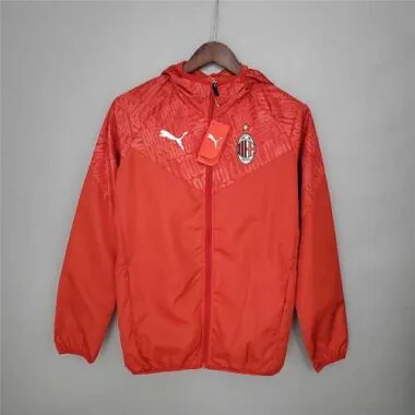 AC Milan 2021/22 Red Windbreaker