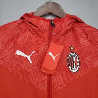 AC Milan 2021/22 Red Windbreaker