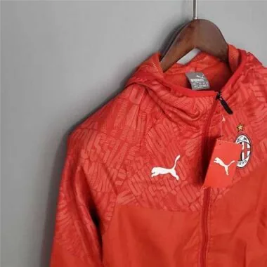 AC Milan 2021/22 Red Windbreaker