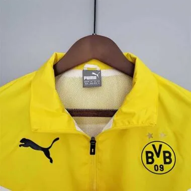 Dortmund 2021/22 Yellow White Windbreaker