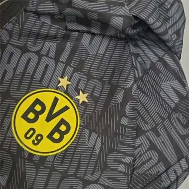 Dortmund 2021/22 Black Grey Windbreaker