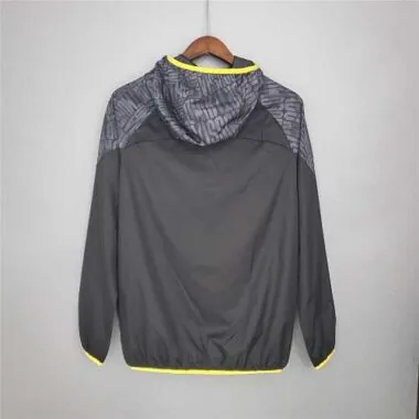 Dortmund 2021/22 Black Grey Windbreaker
