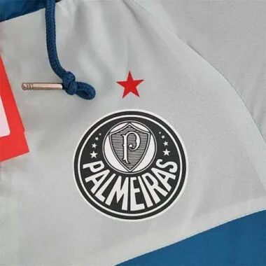 Palmeiras 2022 Blue White Windbreaker
