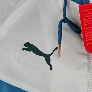 Palmeiras 2022 Blue White Windbreaker